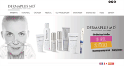 Desktop Screenshot of dermaplusmd.com